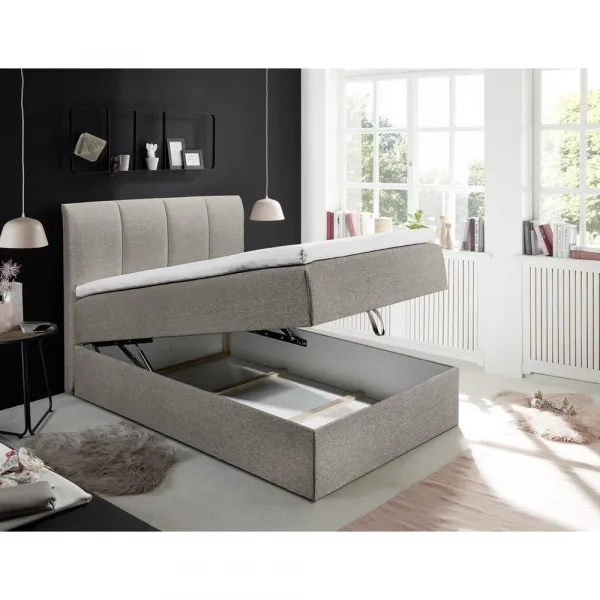 Boxspring posteľ GRANADA hnedá 120x200 cm