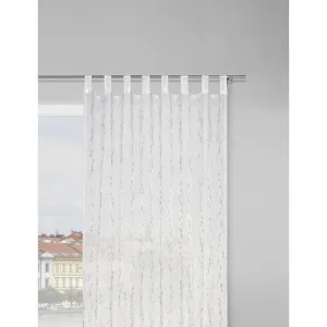 ZÁVES S PÚTKAMI Christiane, 140/250cm, zelená