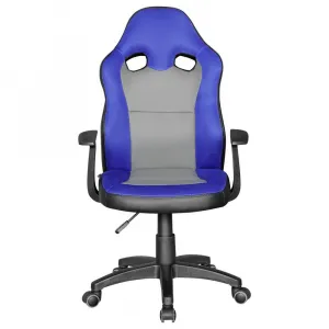 Otočná stolička pre dieťa Speedy modrá/sivá