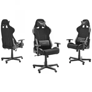 HERNÁ STOLIČKA DX RACER 5 ČIERNA/ŠEDÁ