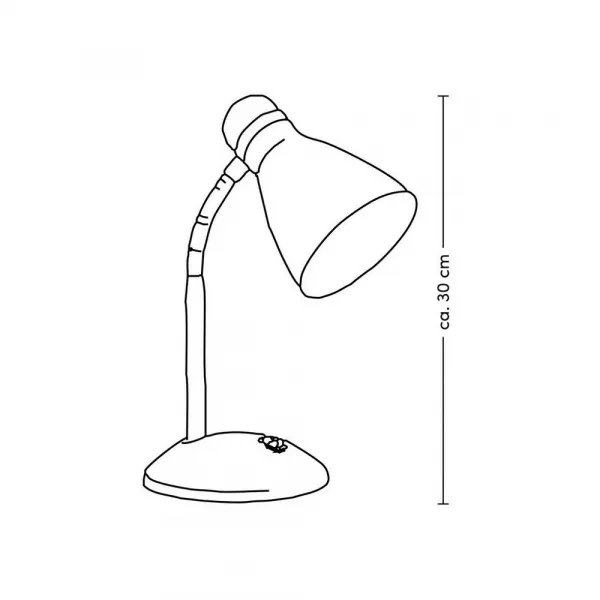 Stolová lampa Elif V: 30cm, 25 Watt