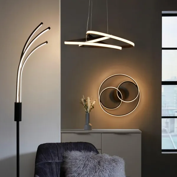 LED závesná lampa Mofer, 50/120cm, 33 Watt