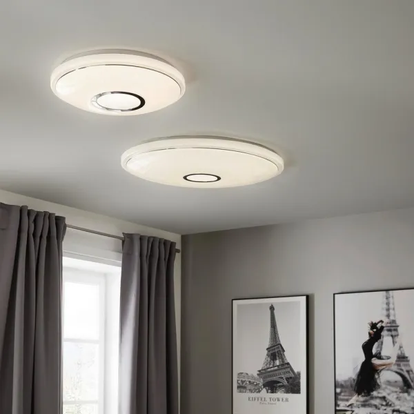 LED stropné svietidlo Ross Ø 40cm, 16 Watt