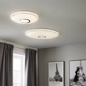 LED stropné svietidlo Ross Ø 40cm, 16 Watt