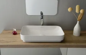 SOTT AQUA keramické umývadlo 60x38cm, biela 10SQ50060