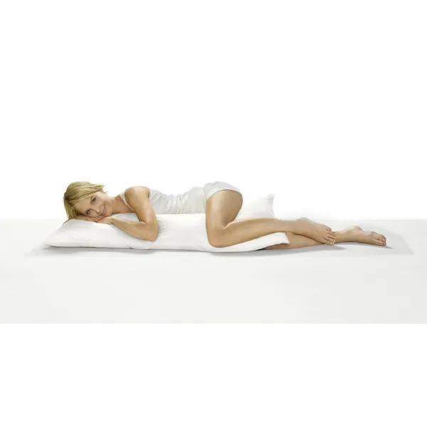 OBLIEČKA NA VANKÚŠ LISI, 40/120cm, biela
