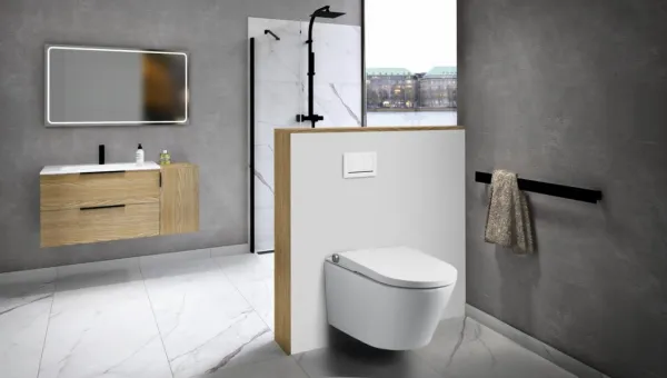 SAPHO - VEEN CLEAN závesné WC s integrovaným elektronickým bidetom VE421