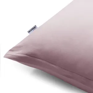 Obliečky na vankúše DecoKing Amber I tmavý orgován, veľkosť 20x145*2