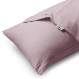 Obliečky na vankúše DecoKing Amber I tmavý orgován, veľkosť 20x145*2