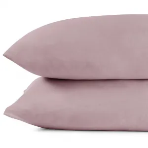 Obliečky na vankúše DecoKing Amber I tmavý orgován, veľkosť 20x145*2