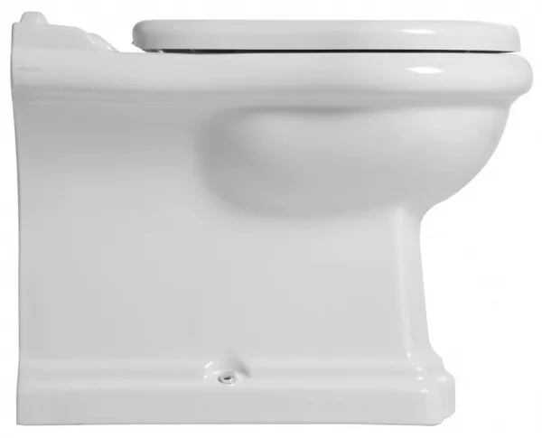 KERASAN - RETRO WC misa 39x61cm, spodný/zadný odpad, biela 101601