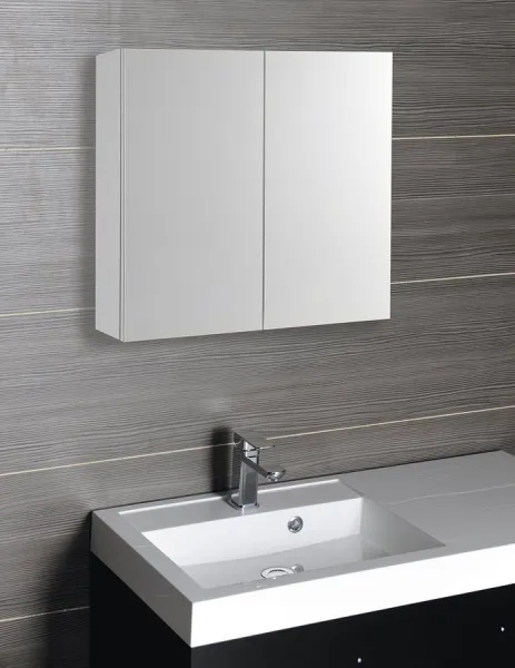 AQUALINE - VEGA galérka 80x70x18cm, biela VG080