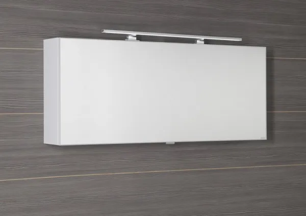 SAPHO - CLOE galérka s LED osvetlením, 120x50x18cm, biela CE120-0030