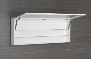 SAPHO - CLOE galérka s LED osvetlením, 120x50x18cm, biela CE120-0030