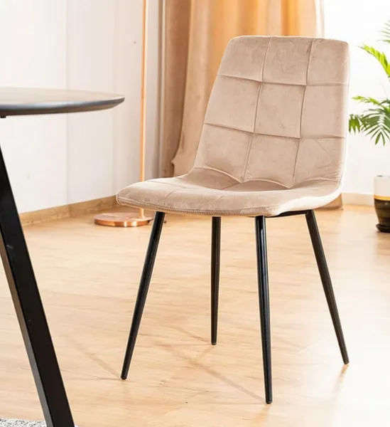Signal Jedálenská stolička Mila Velvet Farba: Sivá / Bluvel 14