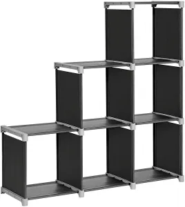 SONGMICS Variabilné kovový regál 6 kociek nosnosť 60 Kg