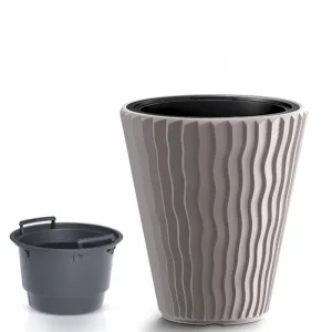 Prosperplast Kvetináč Small Sandy hnedý, varianta 39 cm