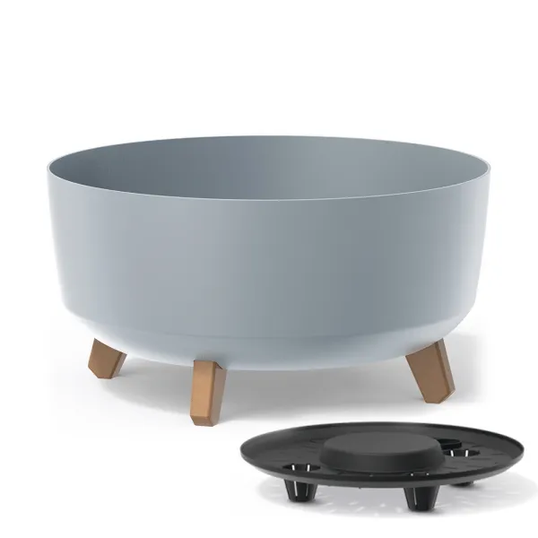 Prosperplast Kvetináč Gracyeen svetlosivý, varianta 38 cm