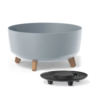 Prosperplast Kvetináč Gracyeen svetlosivý, varianta 38 cm