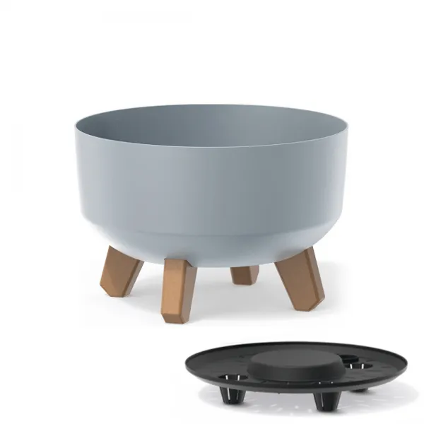 Prosperplast Kvetináč Gracyeen svetlosivý, varianta 23,5 cm