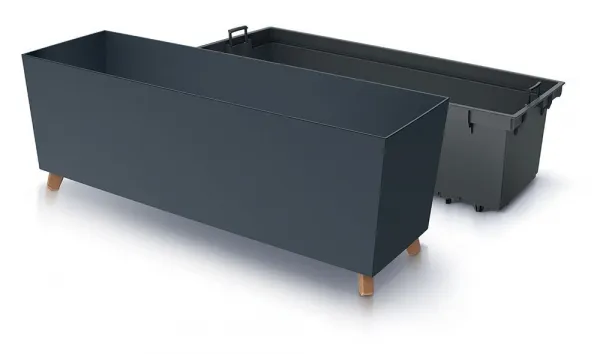 Prosperplast Box s vložkou CORBI IV 77 cm antracitový