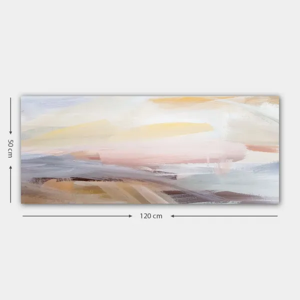 Hanah Home Obraz Hra so svetlami 120x50 cm