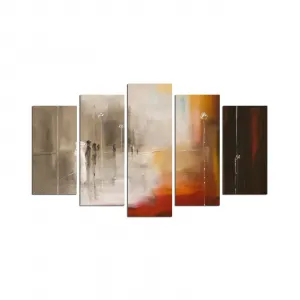 Hanah Home Viacdielny obraz Farebné prechody 110x60 cm
