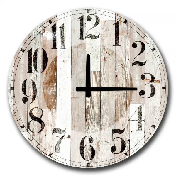 Hanah Home Nástenné hodiny Vintage 50 cm viacfarebné