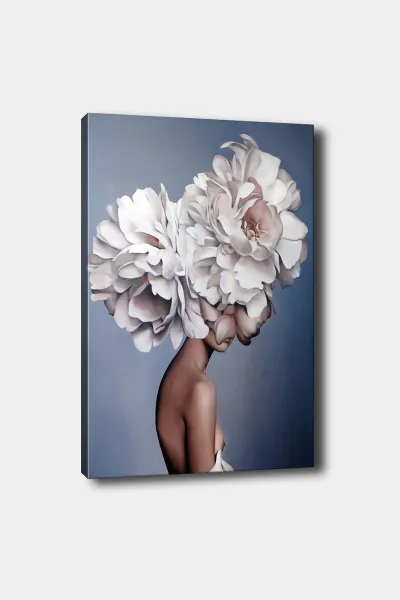 Wallity Obraz MAURUS 50x70 cm biely/modrý
