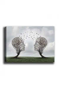 Wallity Obrázok FACES OF TREES 70 x 100 cm