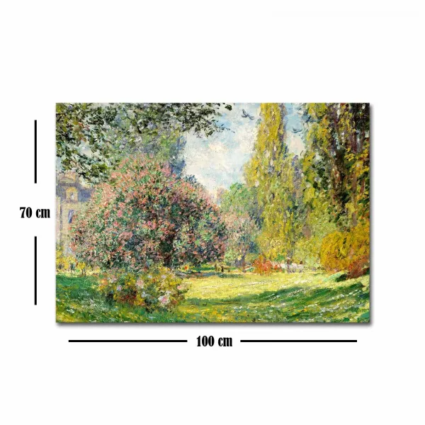 Hanah Home Obraz PARK MONCEAU od C. MONET 70x100 cm