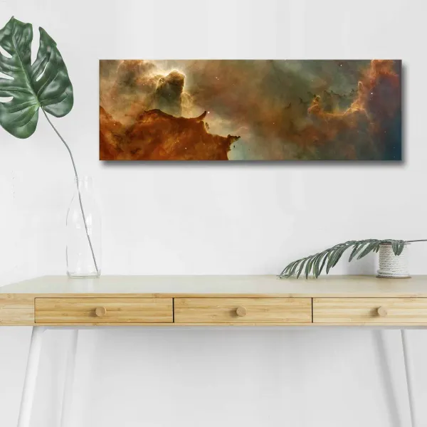 Wallity Obraz s LED osvetlením FAREBNÉ NEBA 30 x 90 cm