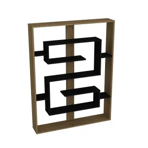 Hanah Home Knižnica Esteban čierna/dub