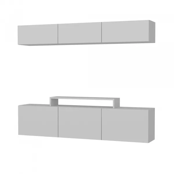 Kalune Design Obývací stěna LINIE 180 cm bílá