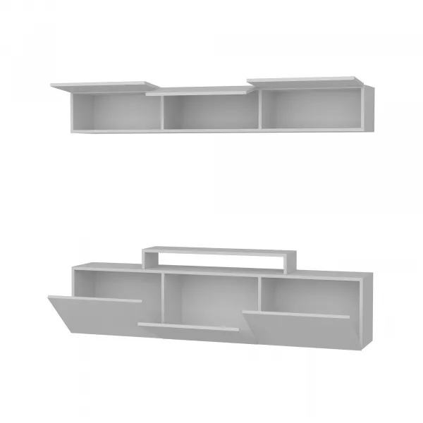 Kalune Design Obývací stěna LINIE 180 cm bílá