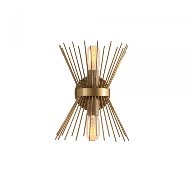Opviq Nástenná lampa Kirpi zlatá
