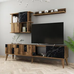 ASIR TV stolík MADRID orech čierny