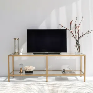 Hanah Home TV stolík Basic zlatý