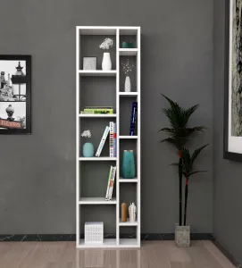 Hanah Home Knižnica Tomi biela