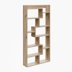 Hanah Home Regál Kuttap hnedý