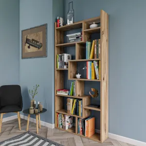 Hanah Home Regál Kuttap hnedý