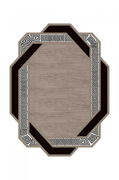 Conceptum Hypnose Koberec Octagon 120x180 cm hnedý