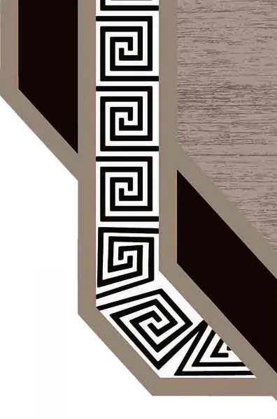 Conceptum Hypnose Koberec Octagon 120x180 cm hnedý