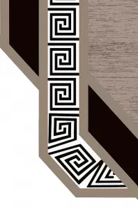 Conceptum Hypnose Koberec Octagon 120x180 cm hnedý