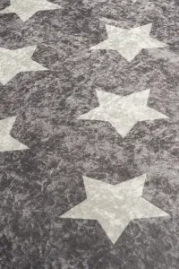 Conceptum Hypnose Detský koberček Stars 140x190 cm sivý