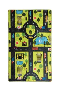 Conceptum Hypnose Detský koberec Green City 100x160 cm zelený