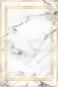 ASIR Koberec 50 x 80 GOLD FRAME biely