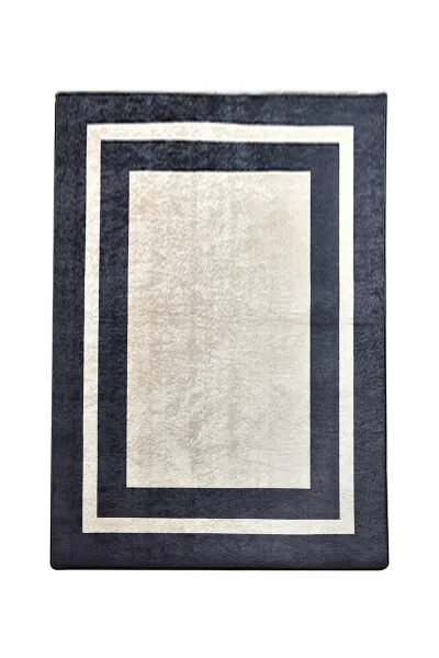 Conceptum Hypnose Koberec Black Frame 80x150 cm biely/ čierny