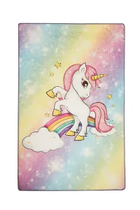 Conceptum Hypnose Detský koberec Unicorn 140x190 cm viacfarebný