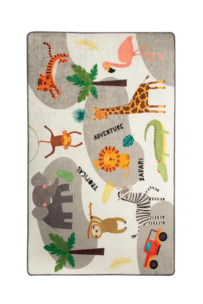 Conceptum Hypnose Detský koberček Safari 140x190 cm viacfarebný